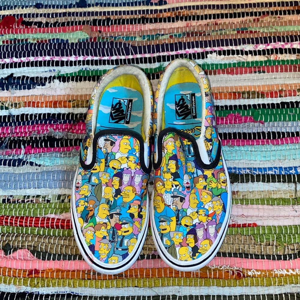 Simpsons vans